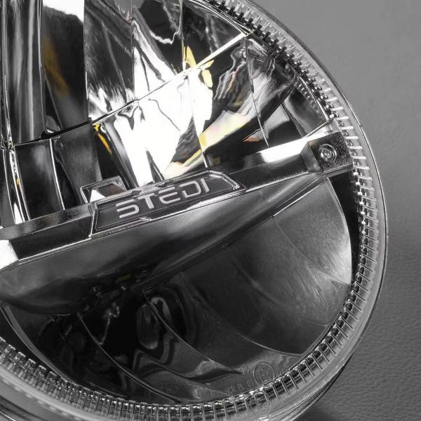 Preview: STEDI 7Inch Homage LED Headlight - Chrome (5700K)